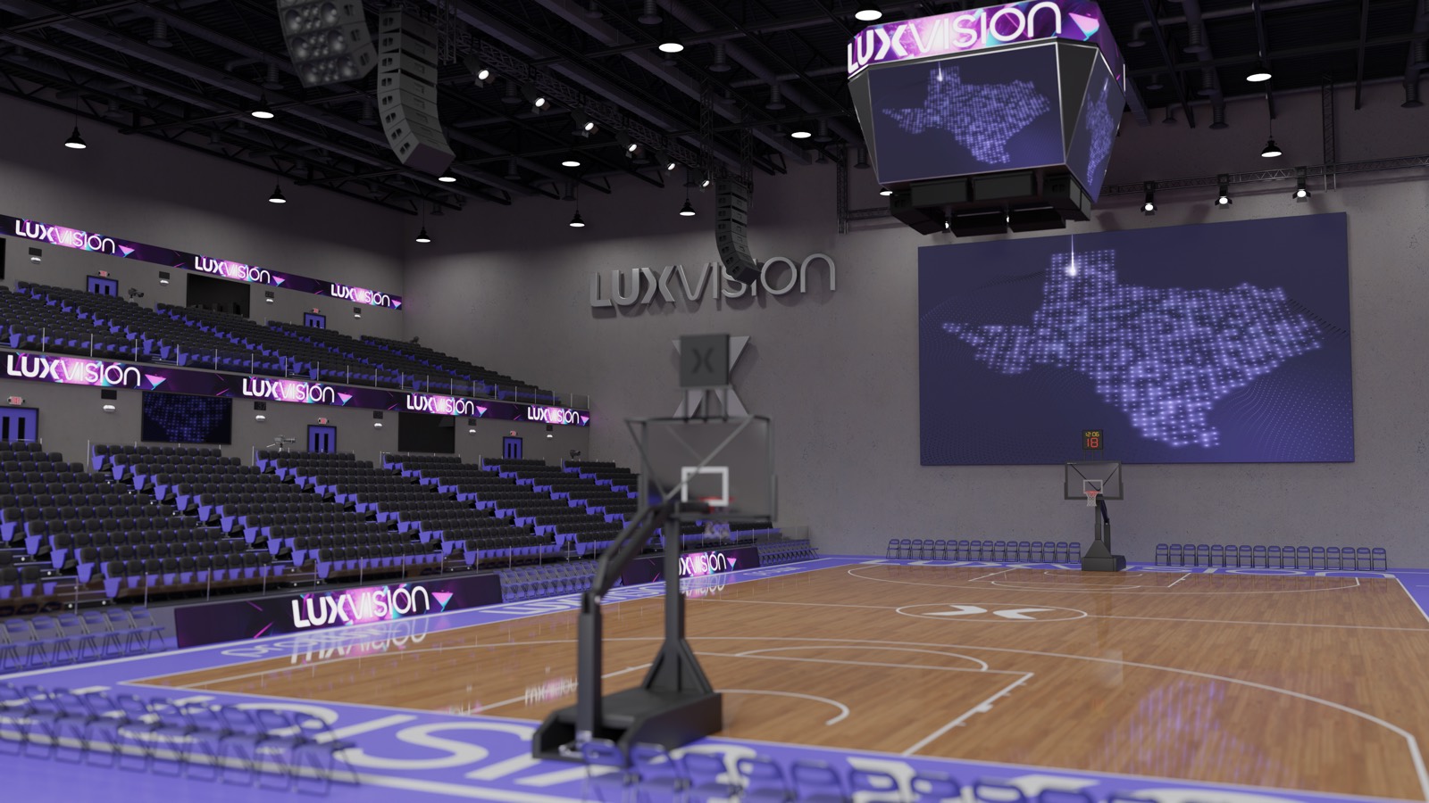 Indoor LED display specified by XL AV